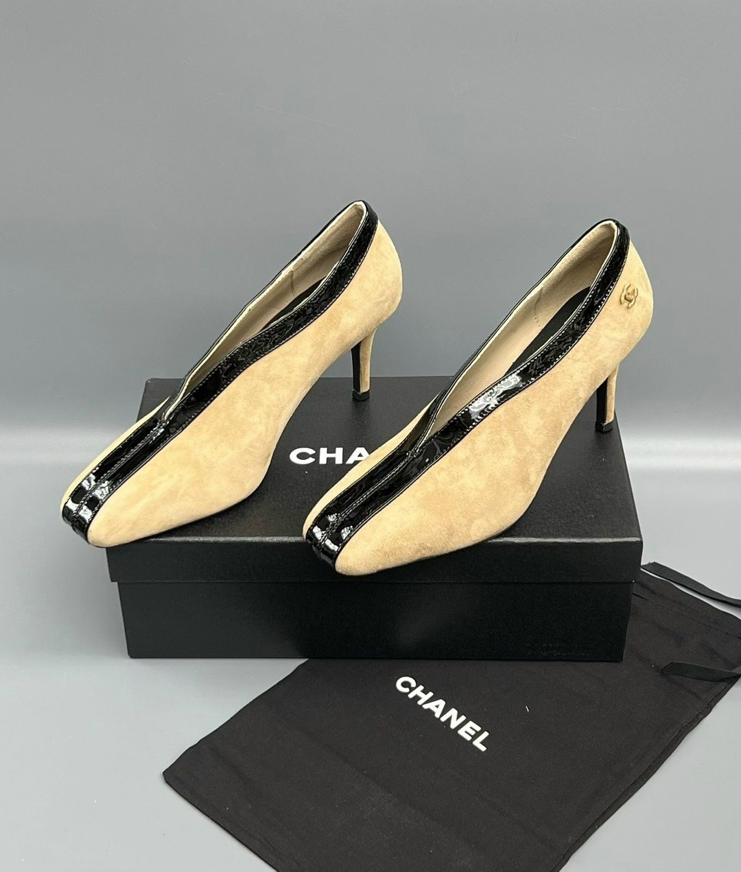 ,туфли для женщин,туфли шанель,chanel туфли,замшевые туфли