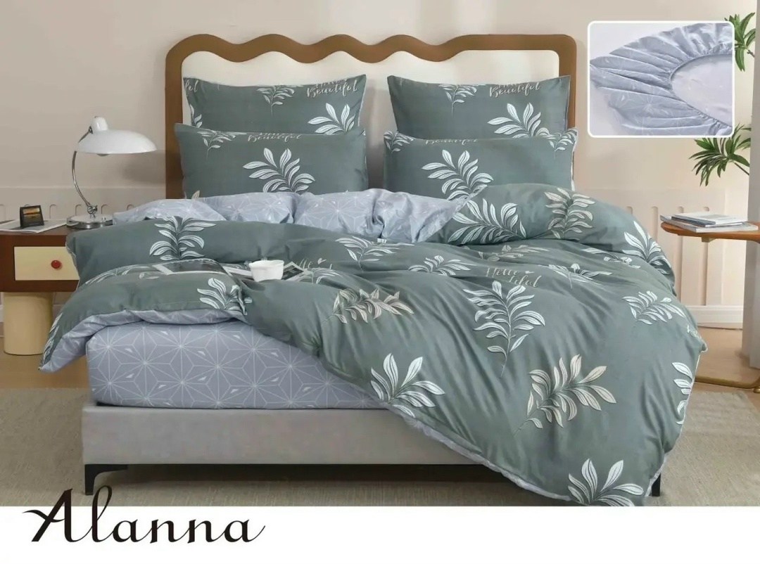 комплект постельного белья alanna,комплект постельного белья alanna евро,постельное белье комплект евро сатин,комплект постельного белья,комплект постельного белья alanna двуспальный