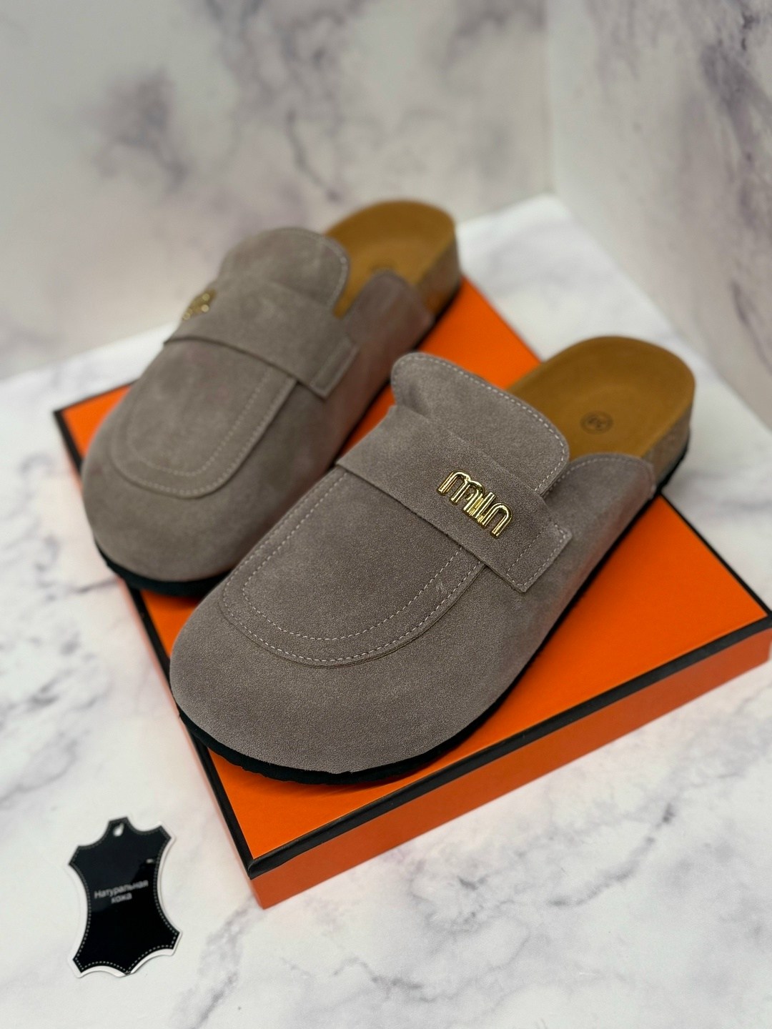 ,мюли hermes,мюли замшевые,мюли женские,эрмес