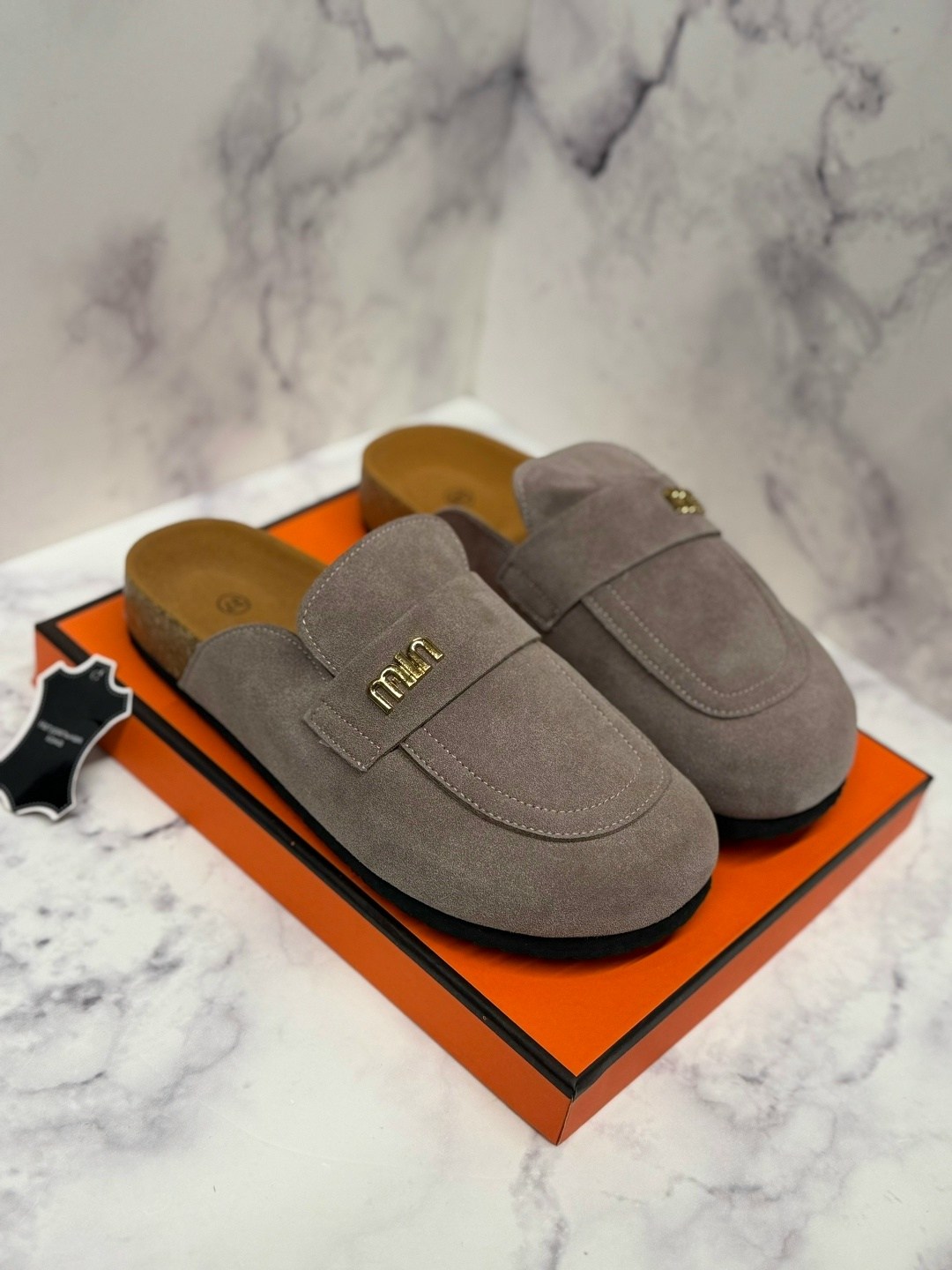 ,мюли hermes,мюли замшевые,мюли женские,эрмес