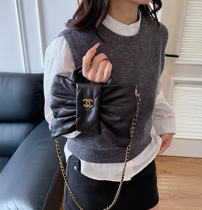 сумка женская chanel,сумка шанель,сумки chanel,сумочка с бантом,сумка с бантом
