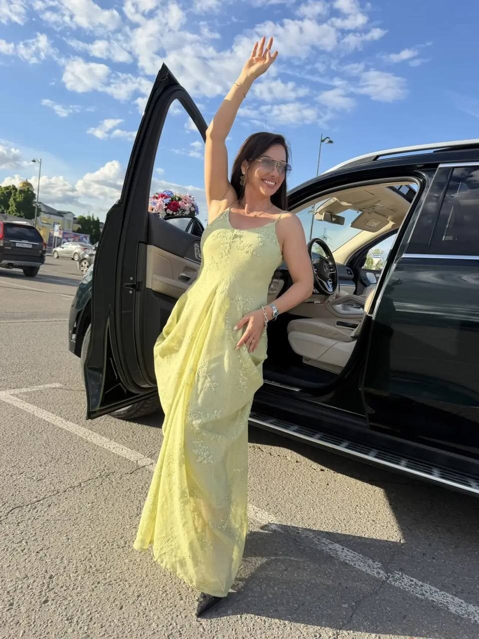 летнее платье,платье,женская платье,платье look russian,желтое платье