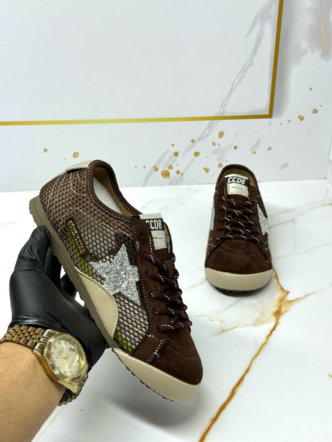 golden goose кроссовки super-star коричневый,кеды golden goose,,кроссовки golden goose,лаковые кроссовки golden goose