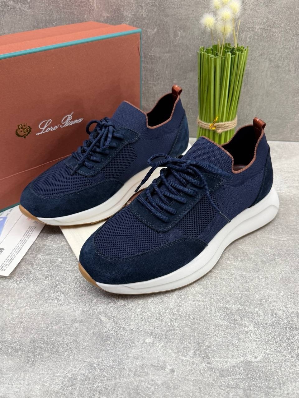 кроссовки мужские loro piana,loro piana кроссовки,мужские кроссовки loro piana knitted navy,мужские кроссовки,мужские текстильные кроссовки