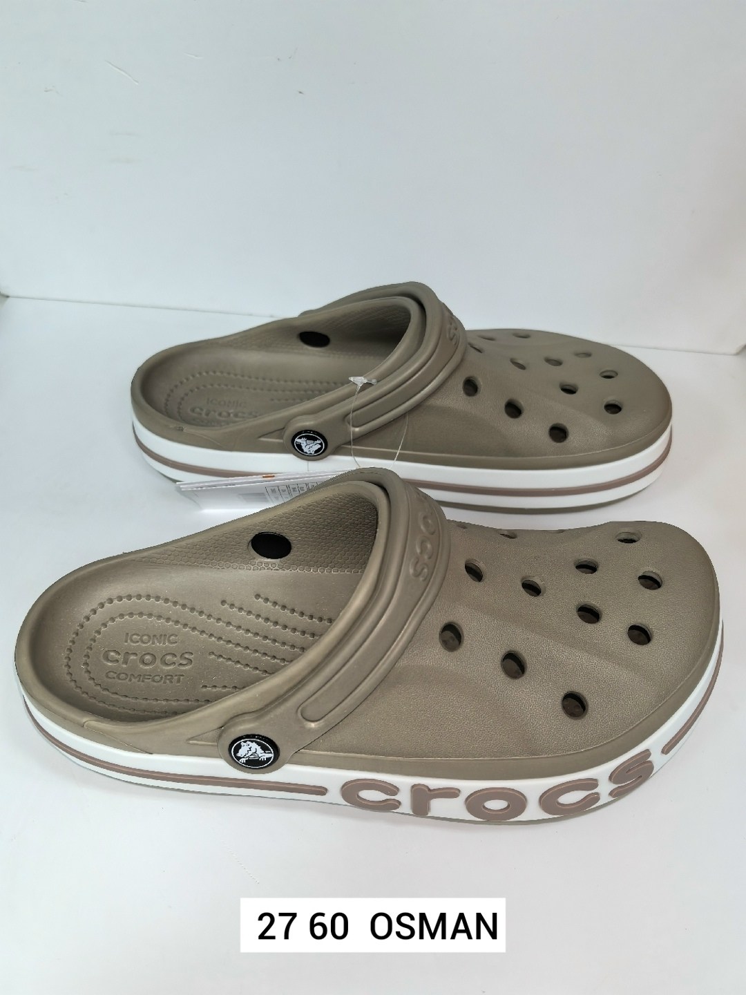 сабо кроксы crocs sarah clog crocs 221032305,сабо кроксы crocs sarah clog crocs цвет светло-коричневый, белый,сабо crocs,сабо кроксы летние bayaband clog crocs цвет коричневый,сабо кроксы летние