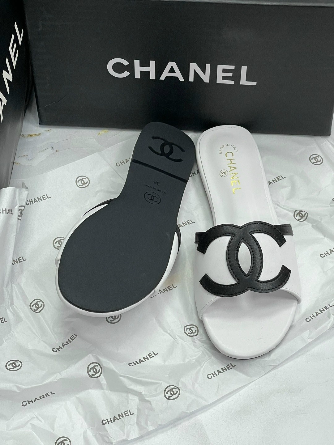 шлепанцы chanel,сандалии chanel,шлепки chanel,chanel slipper,chanel шлепанцы женские