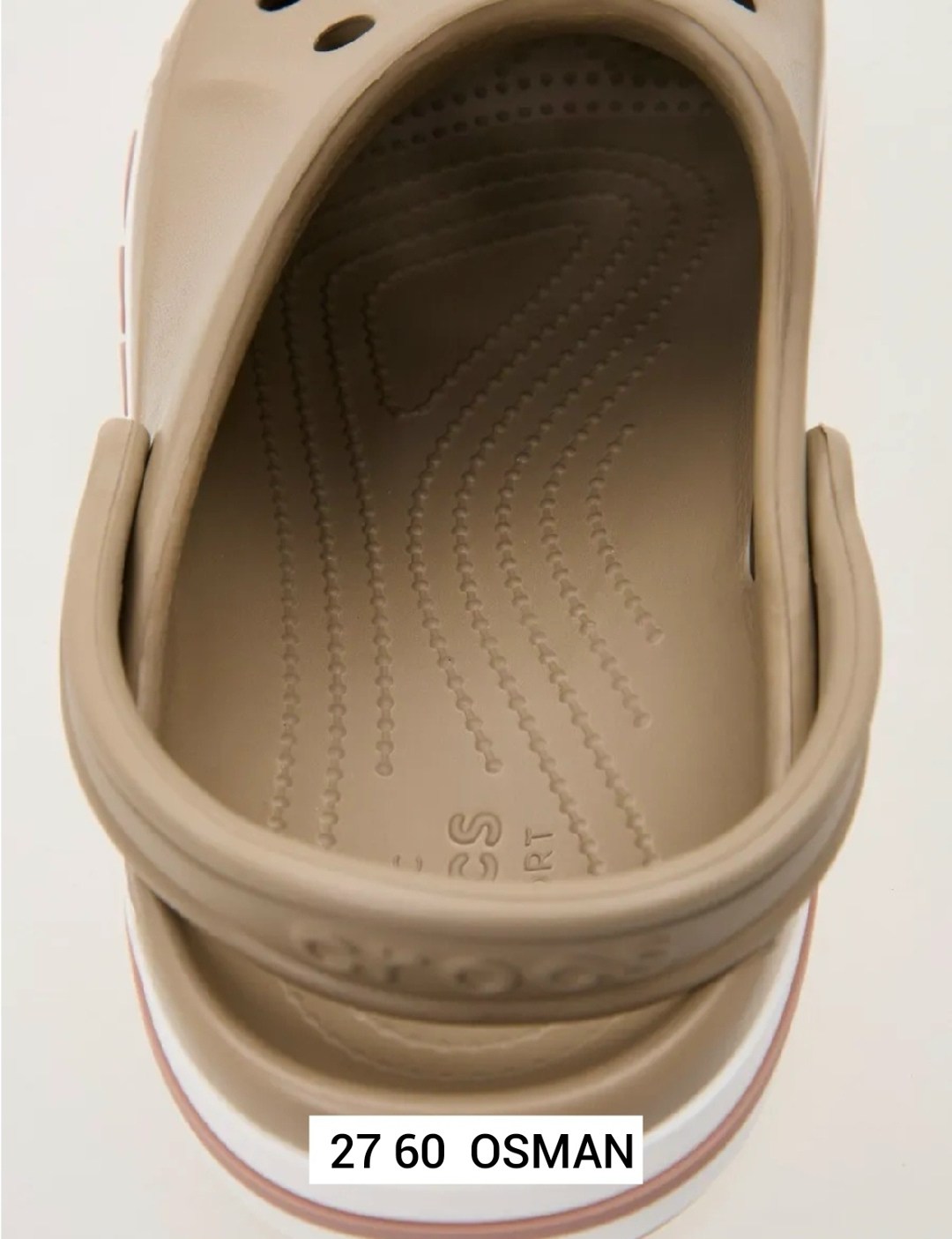 сабо кроксы crocs sarah clog crocs 221032305,сабо кроксы crocs sarah clog crocs цвет светло-коричневый, белый,сабо crocs,сабо кроксы летние bayaband clog crocs цвет коричневый,сабо кроксы летние
