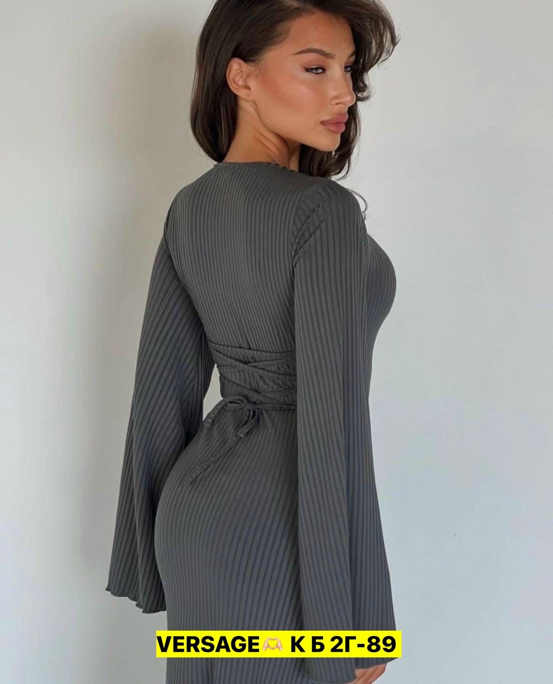 женское платье ткань лапша,длинное платье лапша с завязками zamira style,платье лапша,женское платье трикотажное,платье длинное с широким рукавом женское