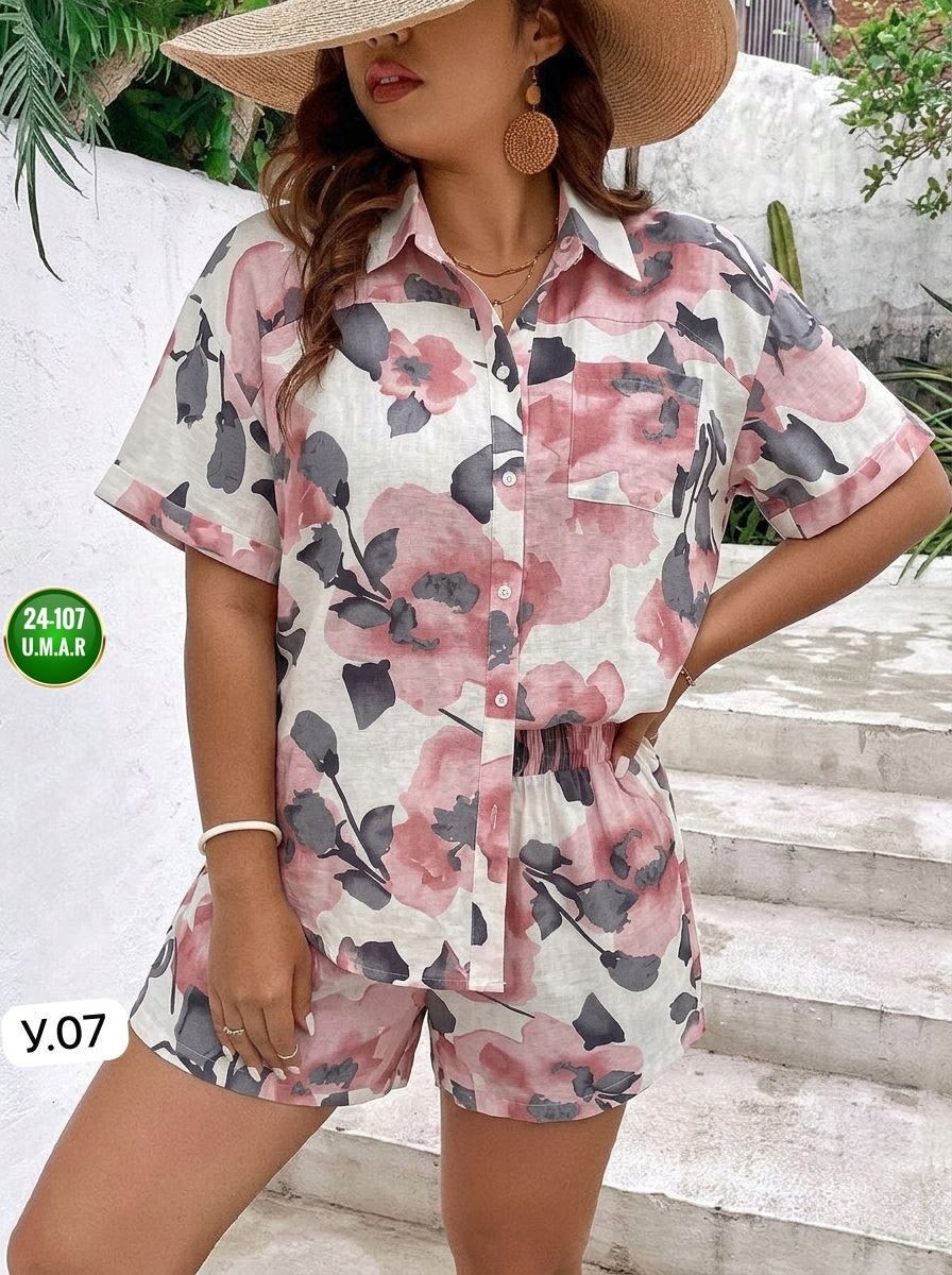 летний костюм с шортами и рубашкой,костюм женский,летние костюмы,женские летние костюмы