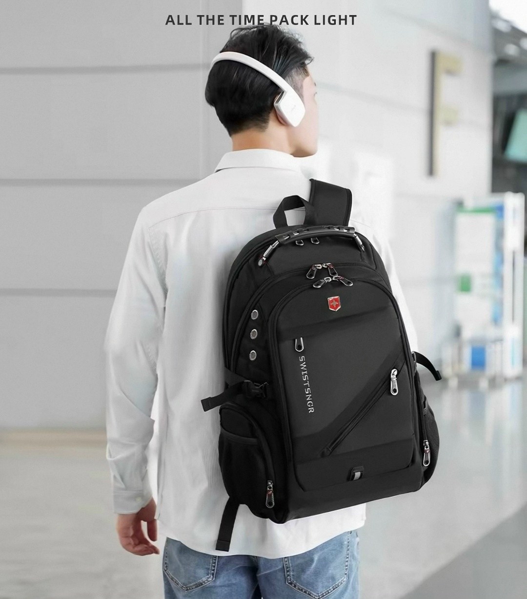 рюкзак swissgear,городской рюкзак swissgear 8810,рюкзак swissgear 8861характеристики чёрный,рюкзак,рюкзаки мужской