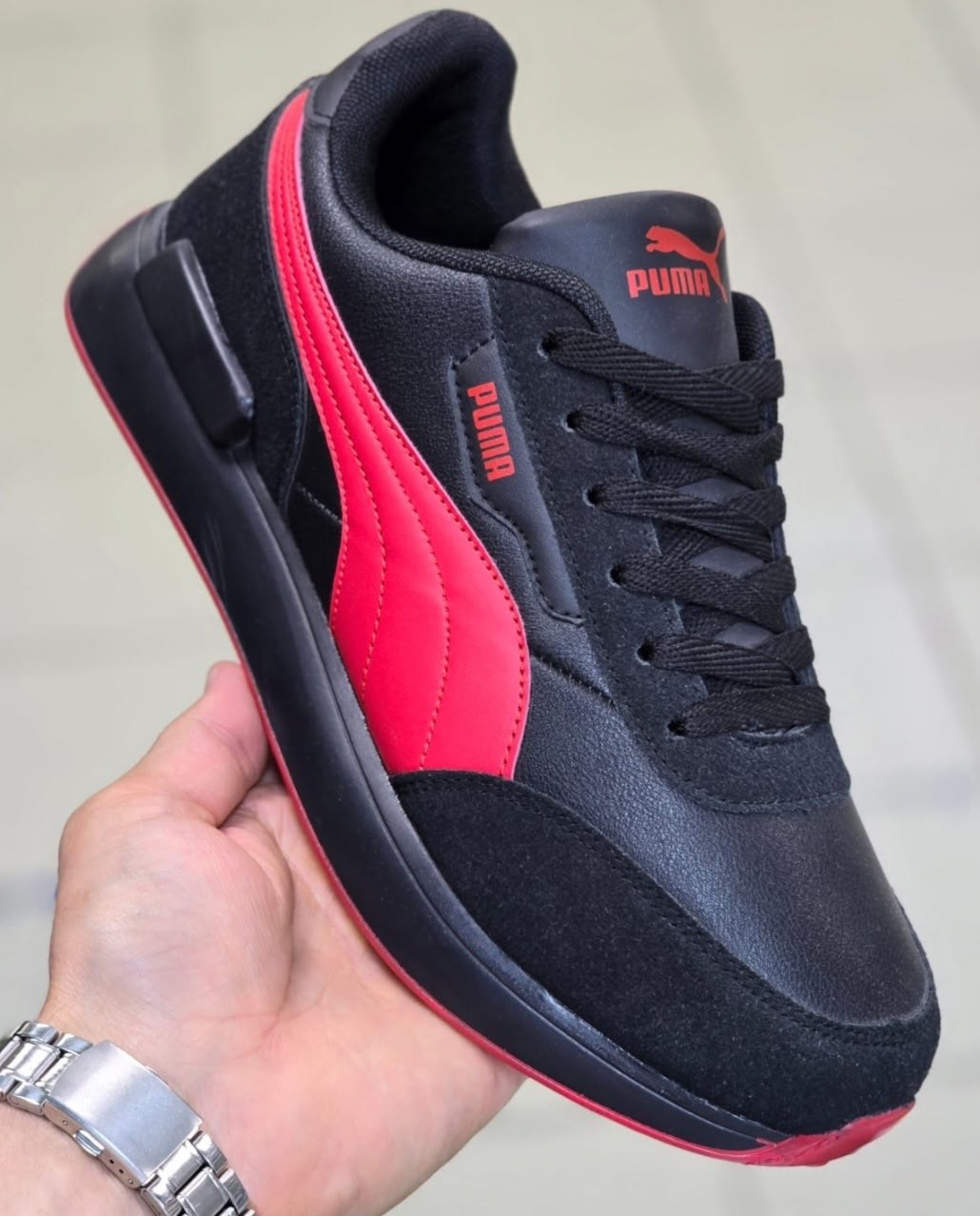 кроссовки puma,кроссовки puma мужские,мужские кроссовки пума,,кроссовки мужские puma st runner v2 full черные