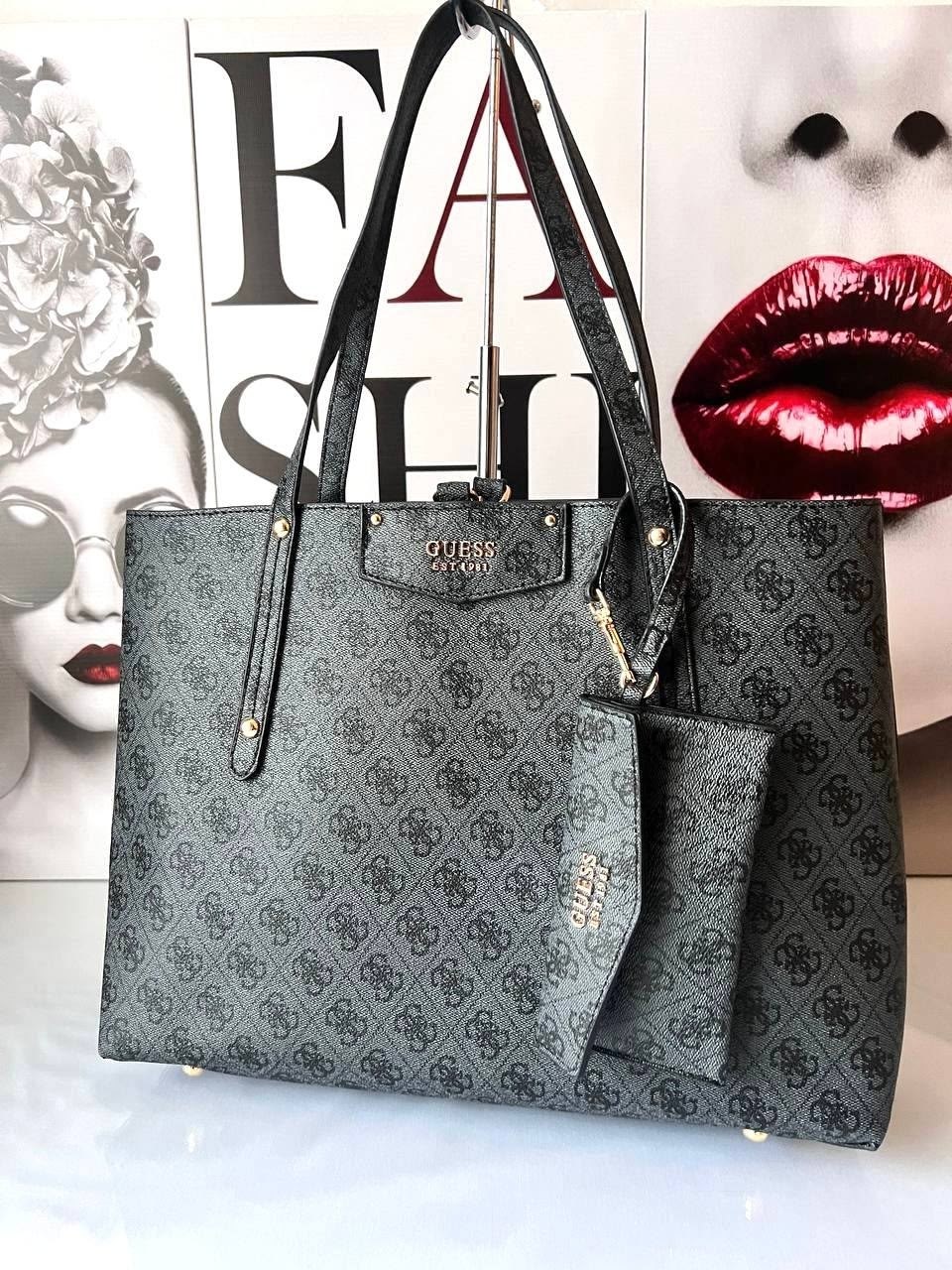 женская сумка guess,сумка тоут женская guess hwbm78 79230 серая,сумки guess,сумка-шоппер «vikky» guess,сумка guess сумка guess