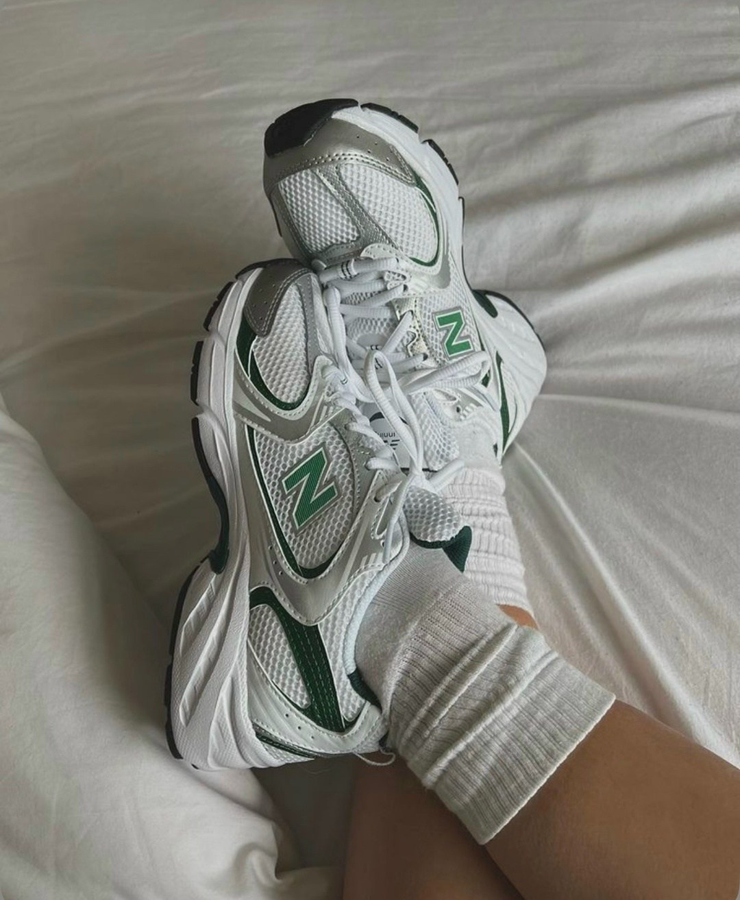кроссовки new balance,кроссовки new balance 530,кроссовки new balance 550 white green,кроссовки,женские кроссовки new balance