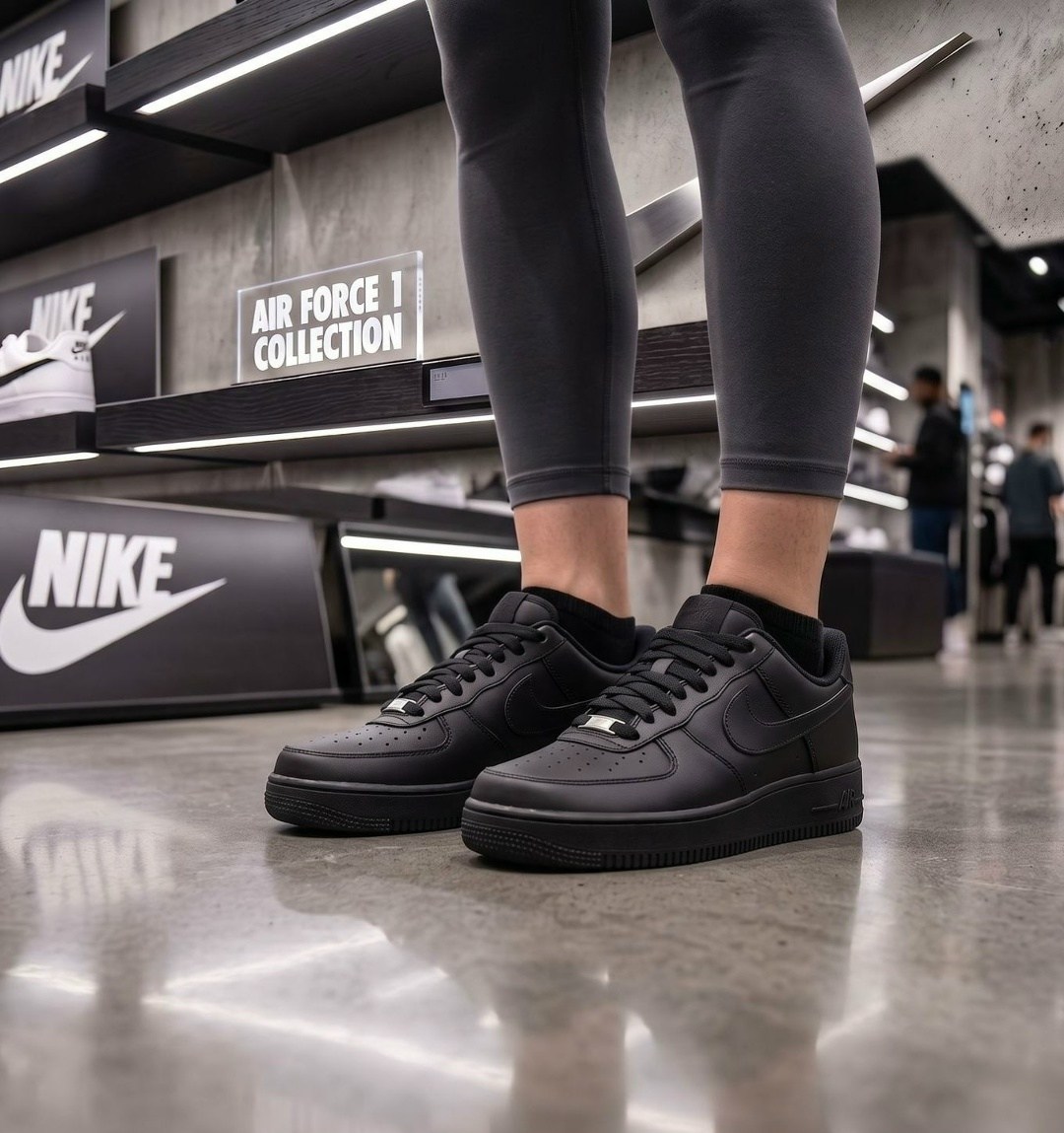 nike air force 1 low black,кроссовки nike air force 1 черные,nike air force 1 черные,кроссовки nike air force 1 black,nike air force 1 07 black