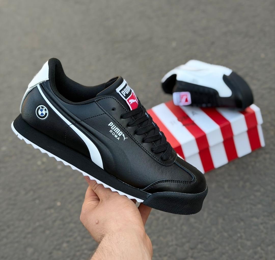 кроссовки пума мужские бмв моторспорт,puma roma bmw,мужские кроссовки puma roma bmw motorsport black,puma bmw mms roma,кроссовки puma bmw