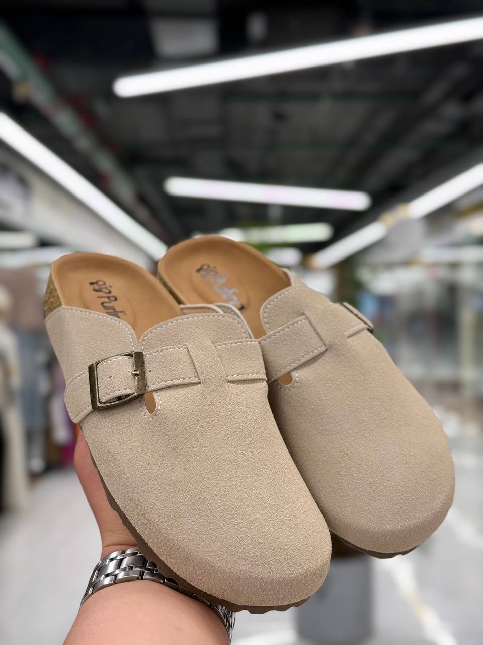 ,сабо birkenstock,шлепанцы замшевые,обуви,замшевые мюли