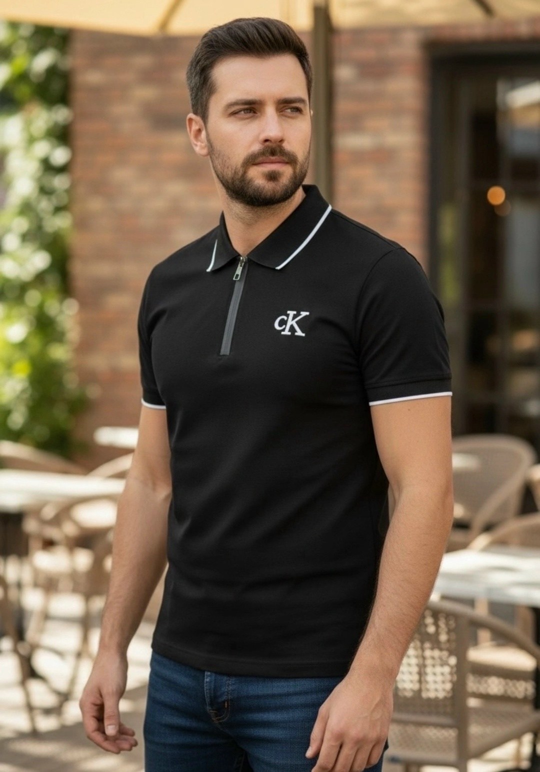 поло calvin klein jeans,мужская футболка поло,поло calvin klein,мужская мода,поло кельвин кляйн мужская