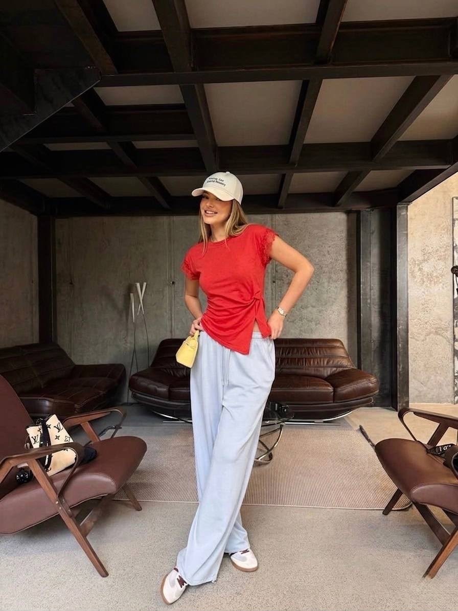 мода стиль,hot casual outfit,городской стиль одежды,широкие джинсы