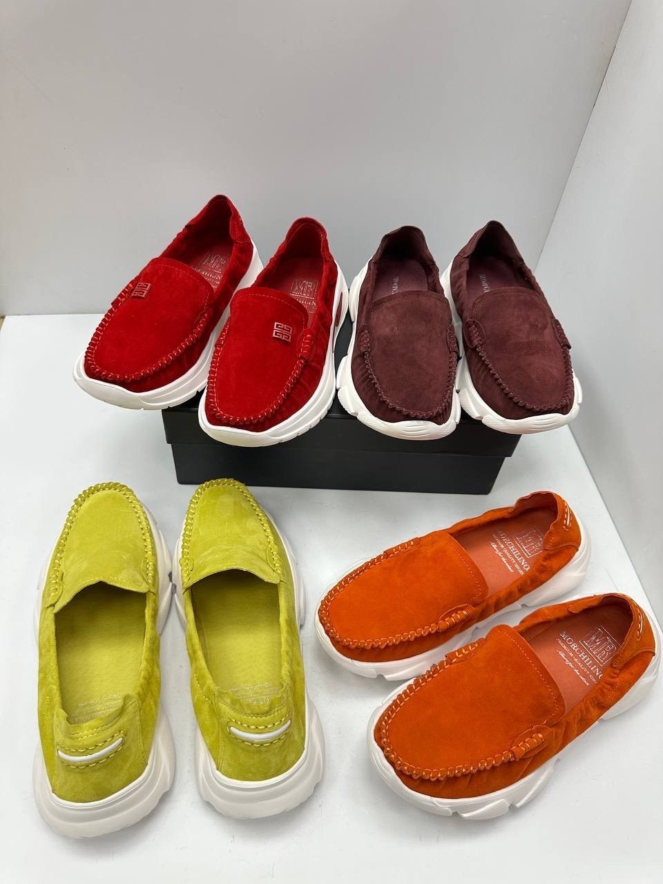 , женская,лоферы loro piana,замшевые мокасины,лоферы замшевые