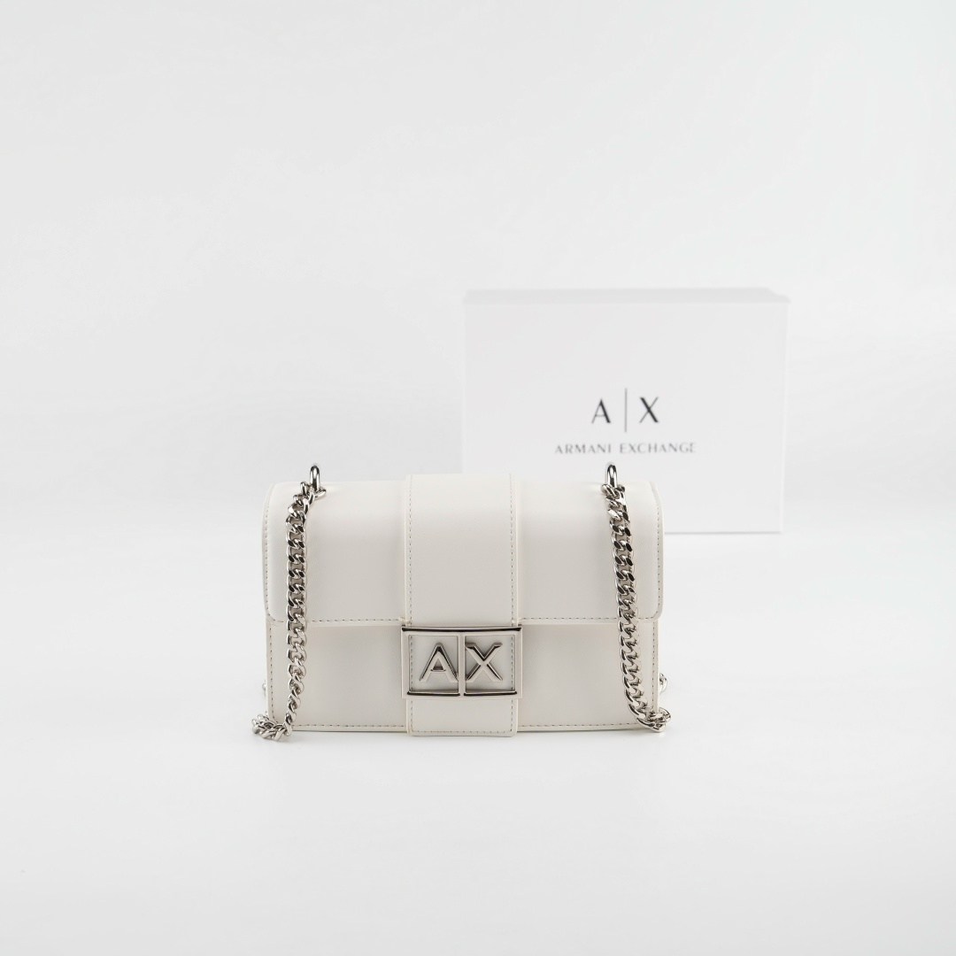 сумка через плечо armani exchange,armani exchange сумка,сумка,белая сумка через плечо,женская сумка
