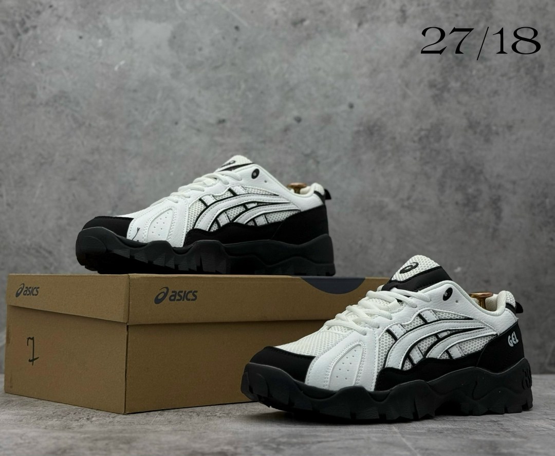 кроссовки,asics мужские кроссовки,кроссовки asics gel,кроссовки asics,asics низкие повседневные кроссовки gel-truck с противоскользящей амортизацией белые черные