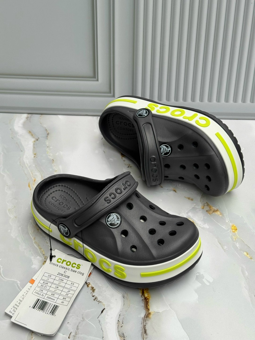 сабо crocs,сабо crocs bayaband clog,сабо кроксы мужские,кроксы с джибитсами мужские,crocs мужские