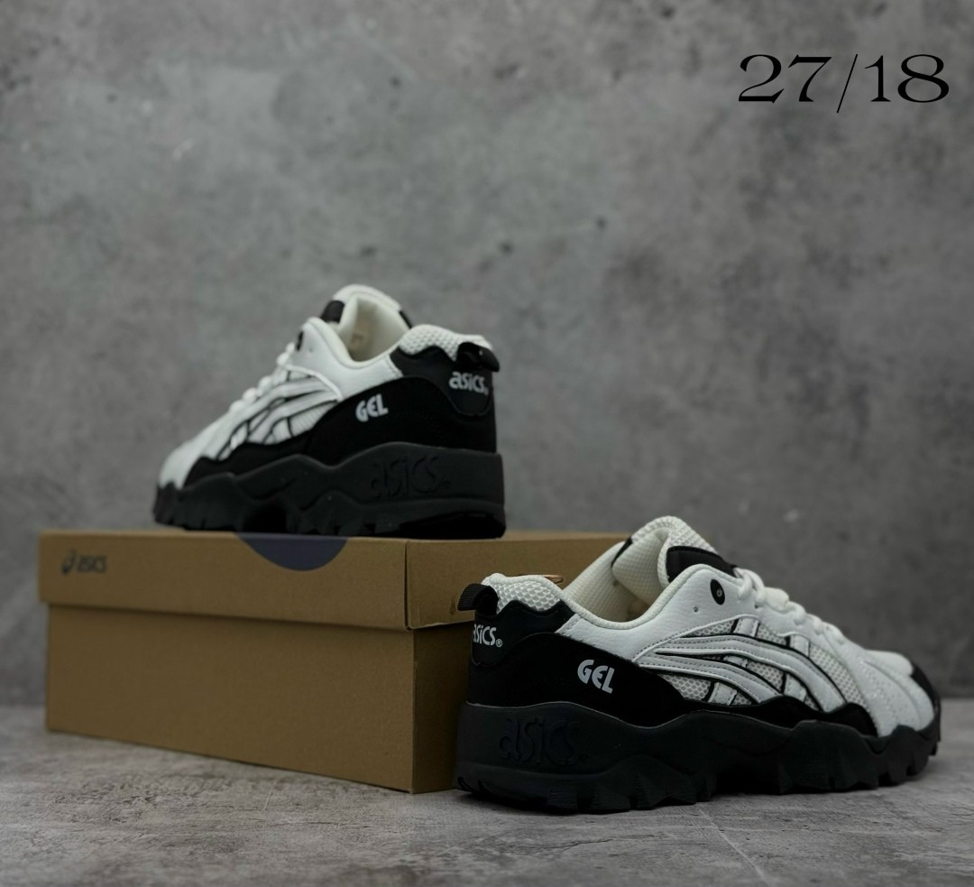 кроссовки,asics мужские кроссовки,кроссовки asics gel,кроссовки asics,asics низкие повседневные кроссовки gel-truck с противоскользящей амортизацией белые черные