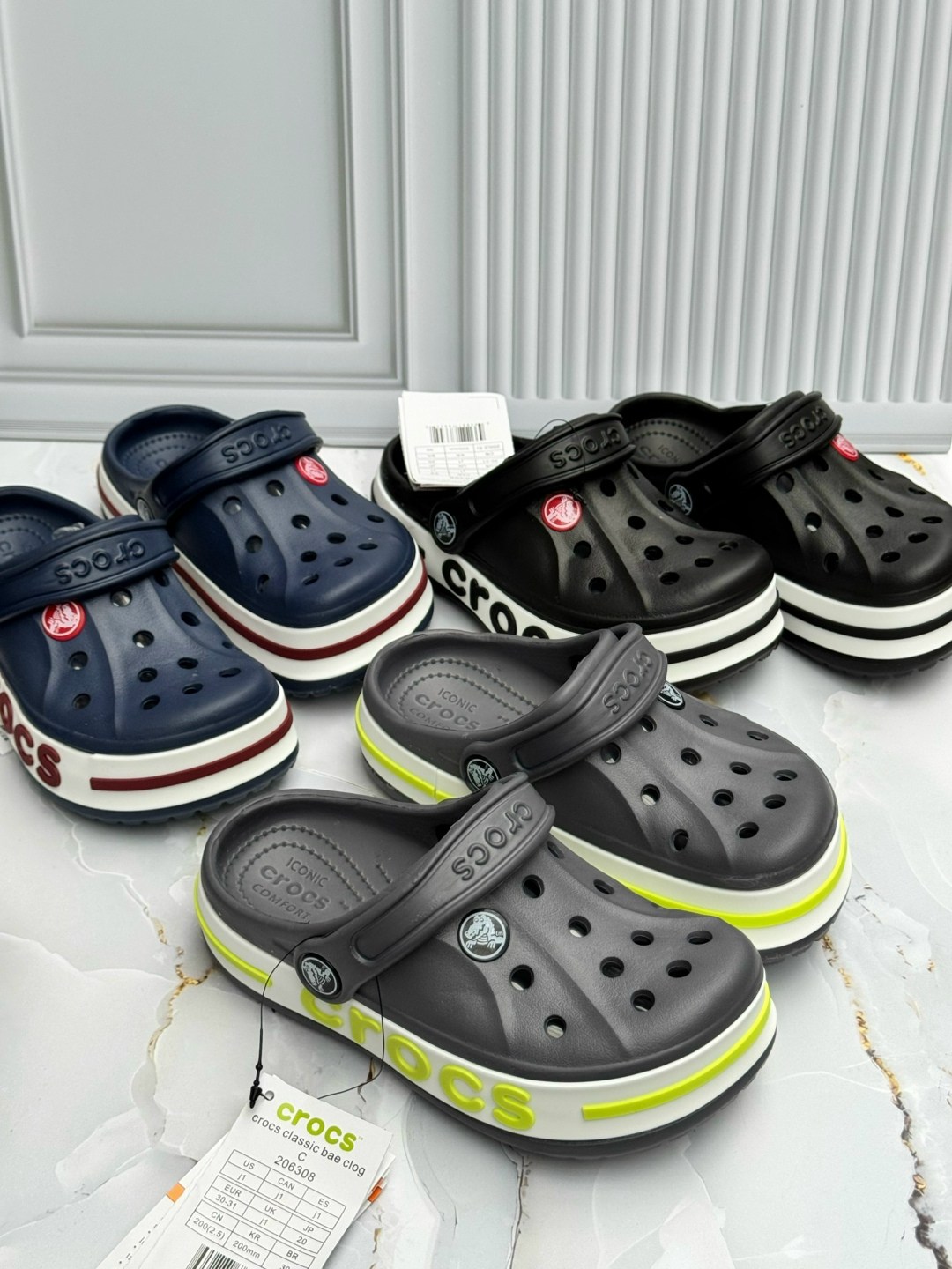 сабо crocs,сабо crocs bayaband clog,сабо кроксы мужские,кроксы с джибитсами мужские,crocs мужские