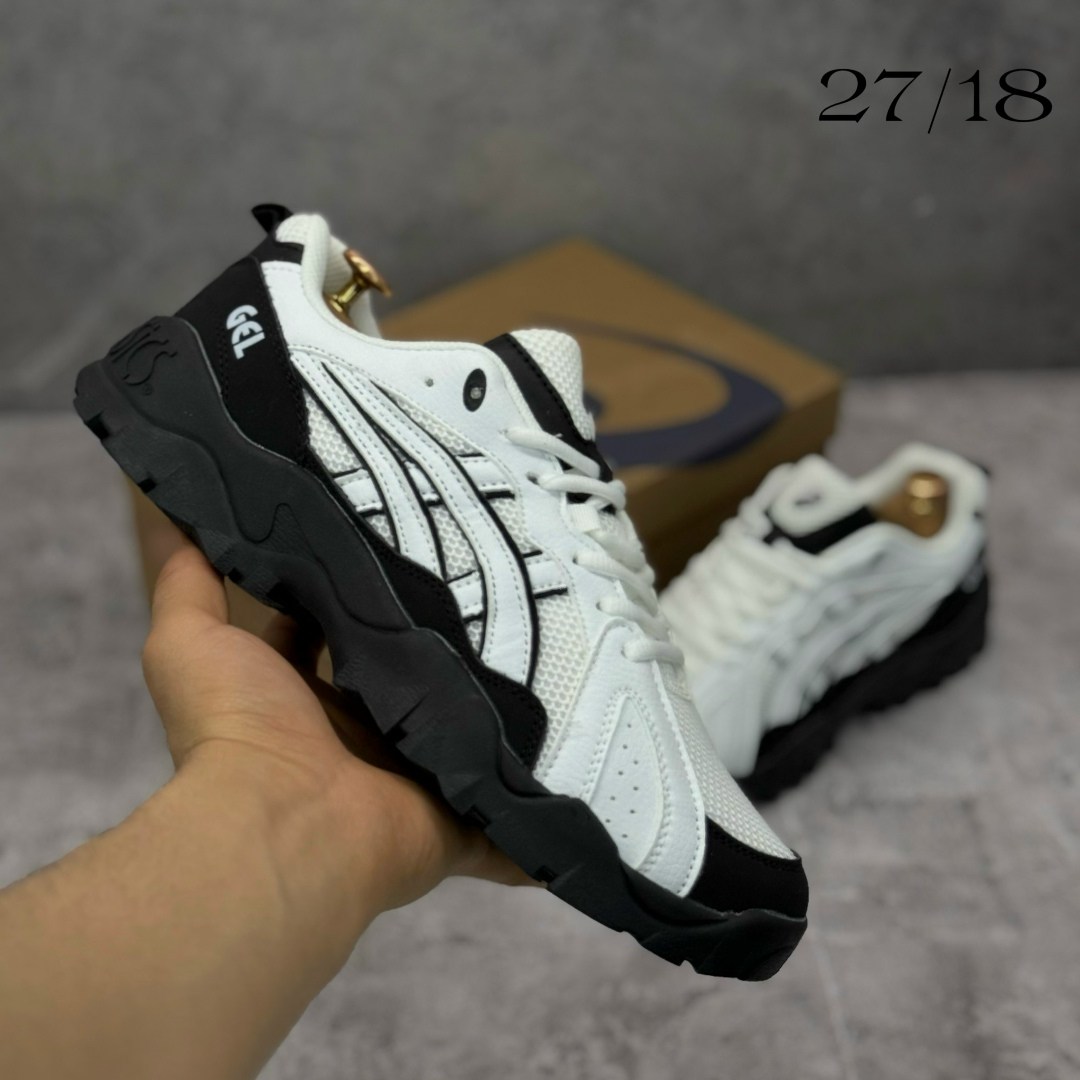 кроссовки,asics мужские кроссовки,кроссовки asics gel,кроссовки asics,asics низкие повседневные кроссовки gel-truck с противоскользящей амортизацией белые черные