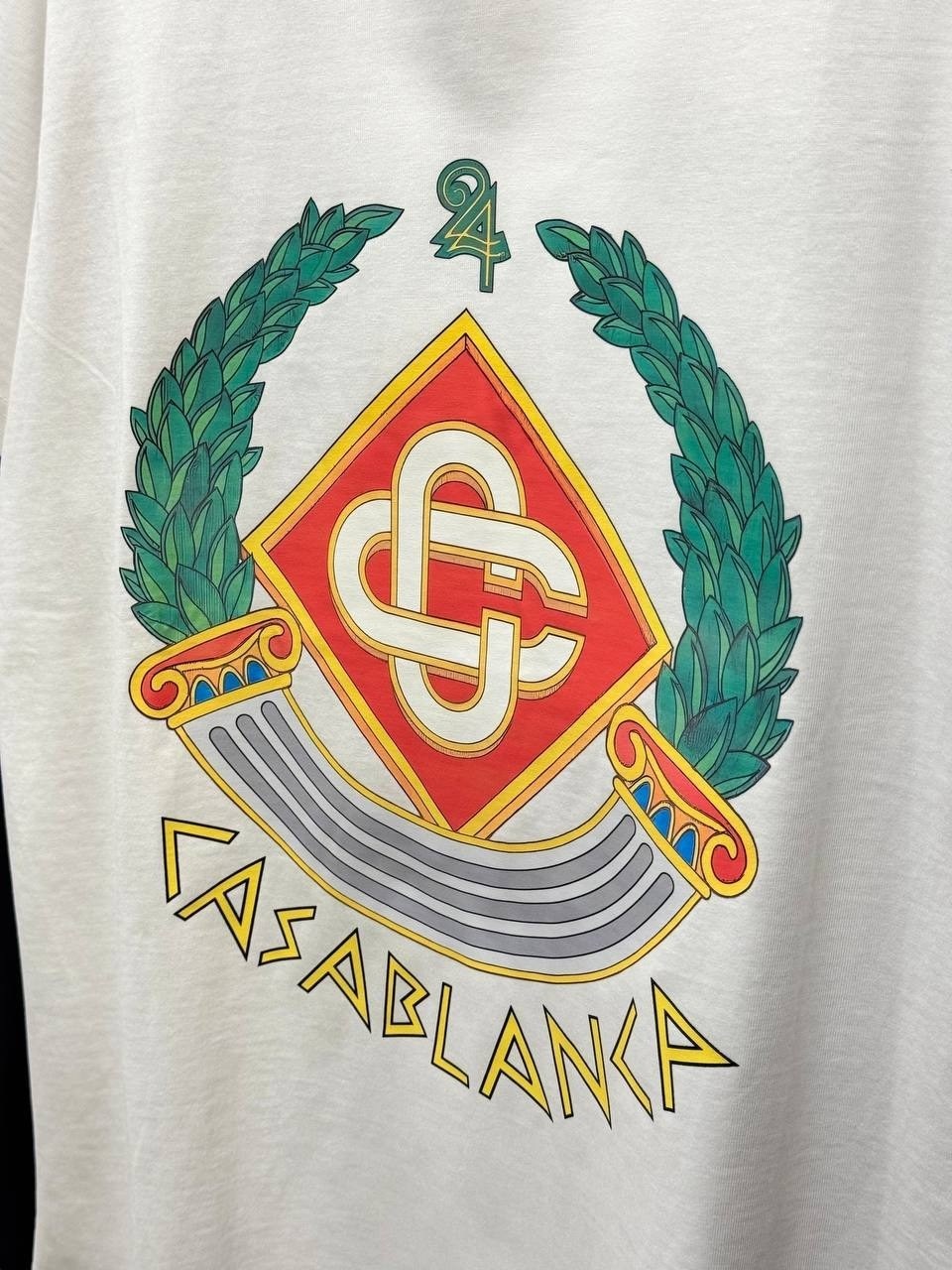 футболка casablanca,мужские футболки casablanca,оверсайз футболка,футболка stone island оверсайз