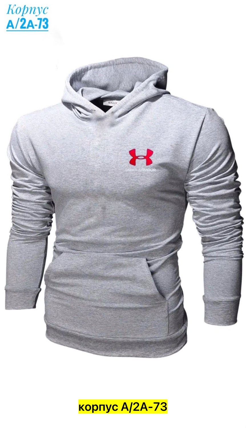 спортивная толстовка under armour,толстовка с капюшоном,толстовка under armour sportstyle terry logo hoodie 1348520-408,толстовка under armour,толстовка мужская с капюшоном