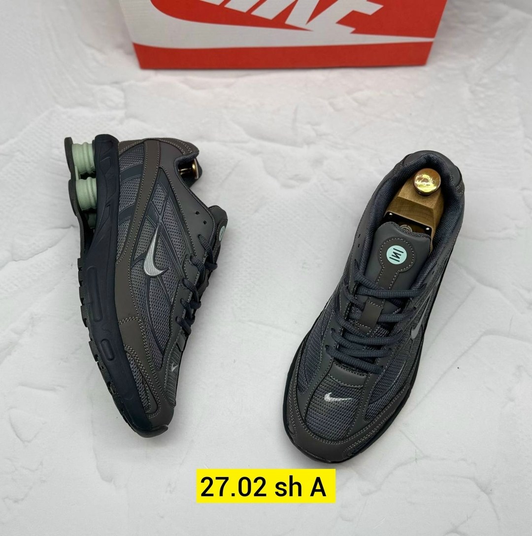 ,повседневные кроссовки,кроссовка мужской,supreme x nike shox ride 2,кроссовки мужские женские