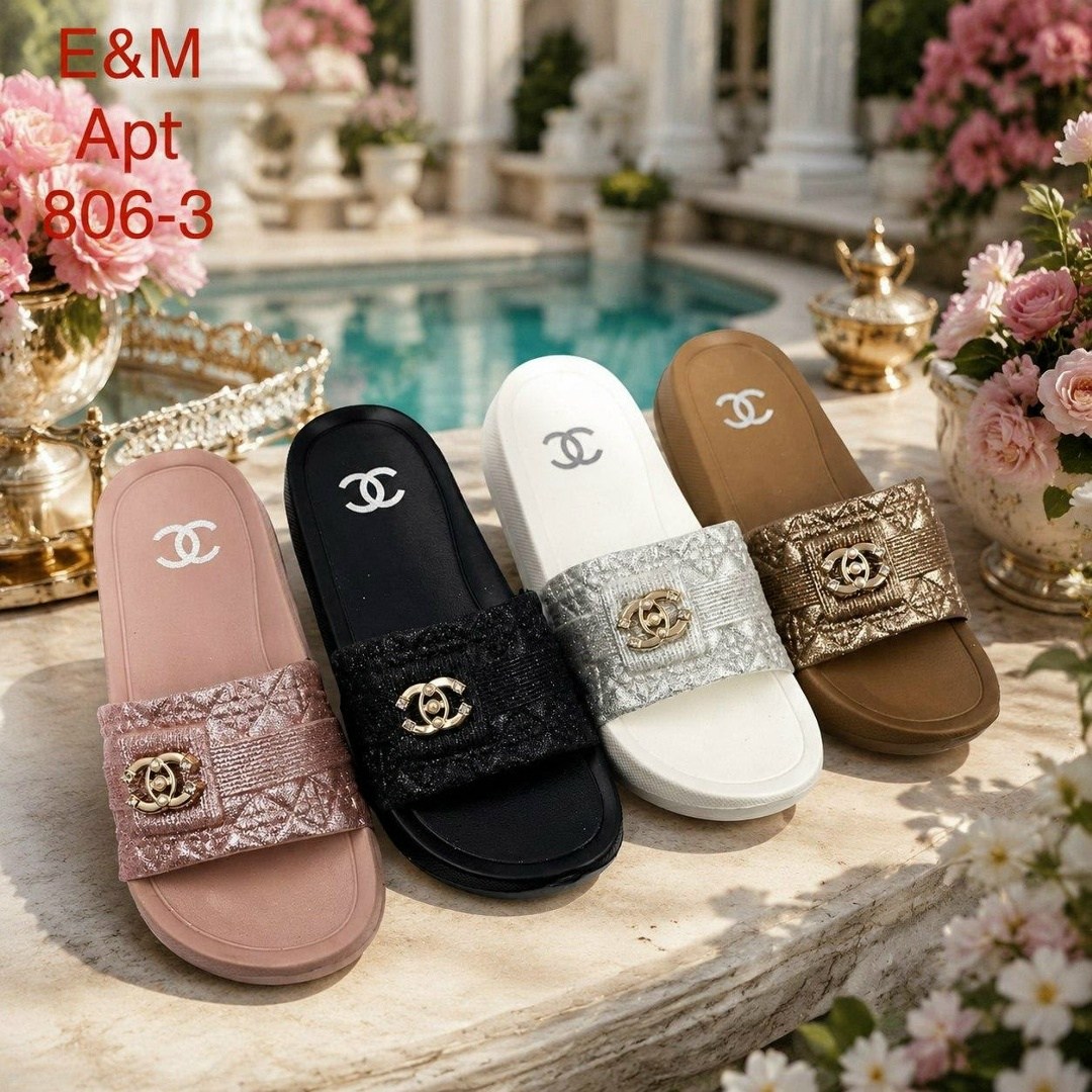 ,шлепанцы женские,шлепки женские,тапочки женские chanel,тапочки модные