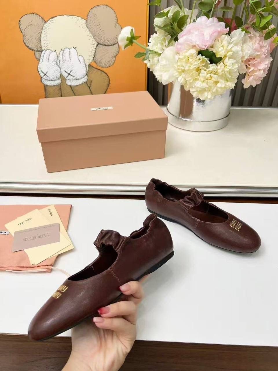 женские черные замшевые туфли miu miu,,туфли miu miu,женские черные замшевые туфли miu miu lm-21960,балетки miu miu
