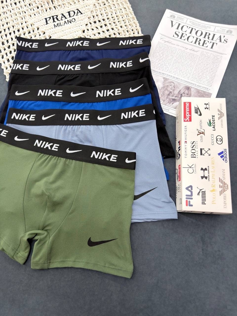 мужские трусы nike,мужские трусы найк,комплект трусов nike,трусы nike,боксеры nike