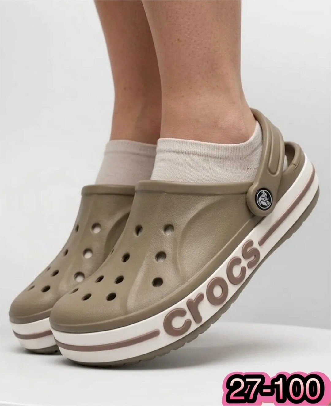 сабо crocs,обувь,сабо кроксы летние bayaband clog crocs цвет коричневый,сабо кроксы летние bayaband clog crocs 328860082,сабо крокс для пляжа bayaband clog