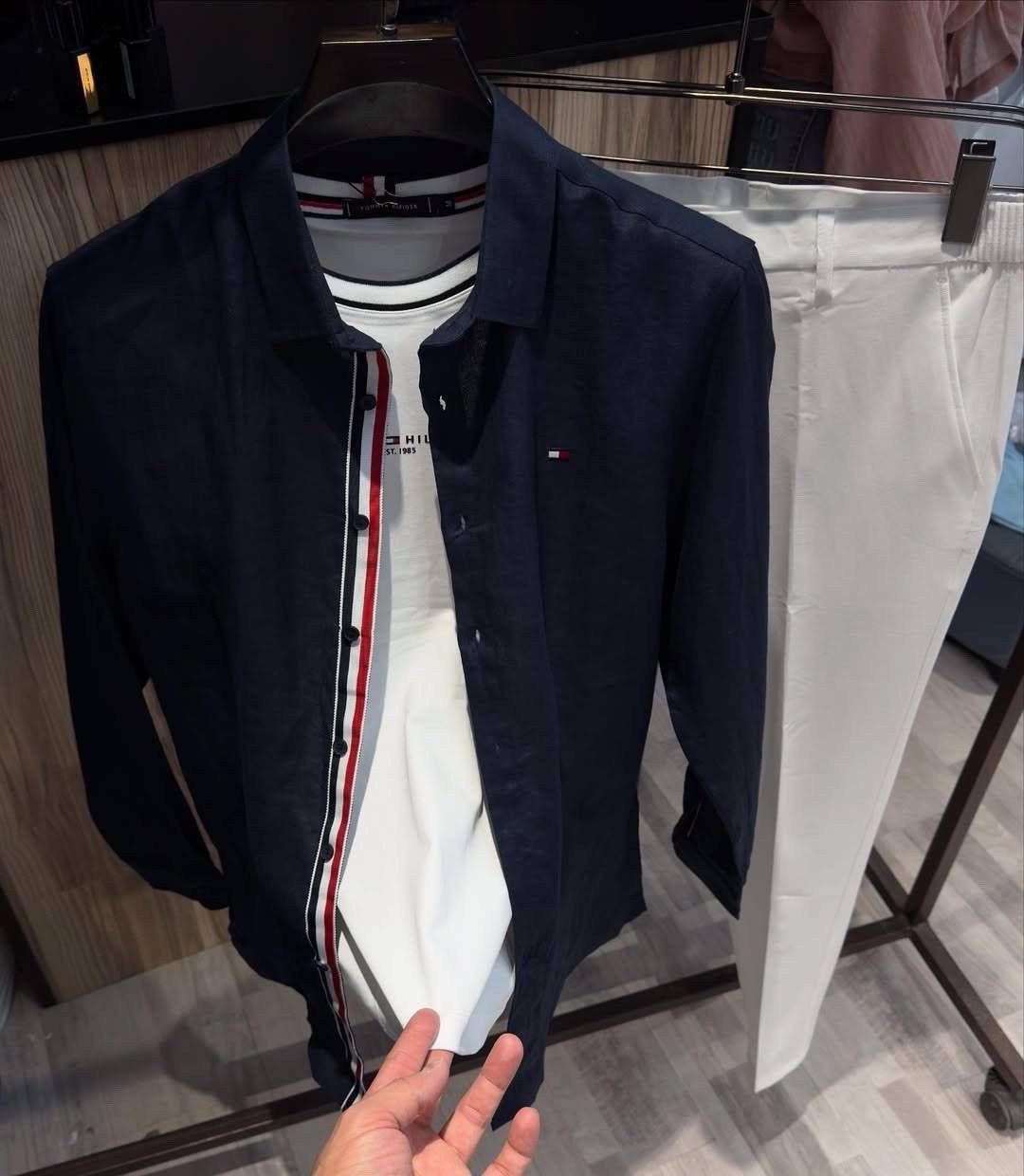 рубашка polo ralph lauren,мужская мода,летние мужские костюмы,мужской костюм двойка рубашка,рубашка в полоску