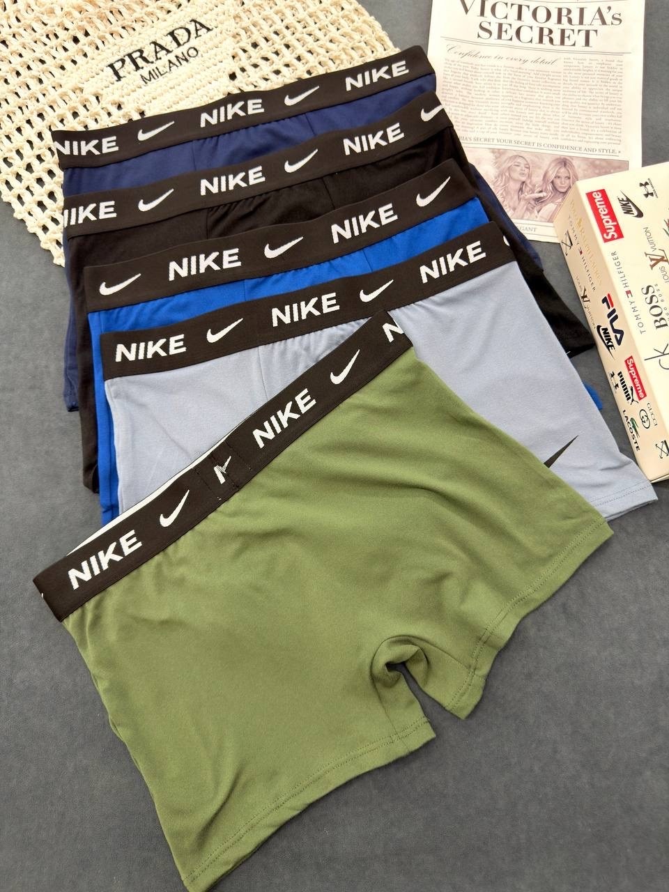 мужские трусы nike,мужские трусы найк,комплект трусов nike,трусы nike,боксеры nike