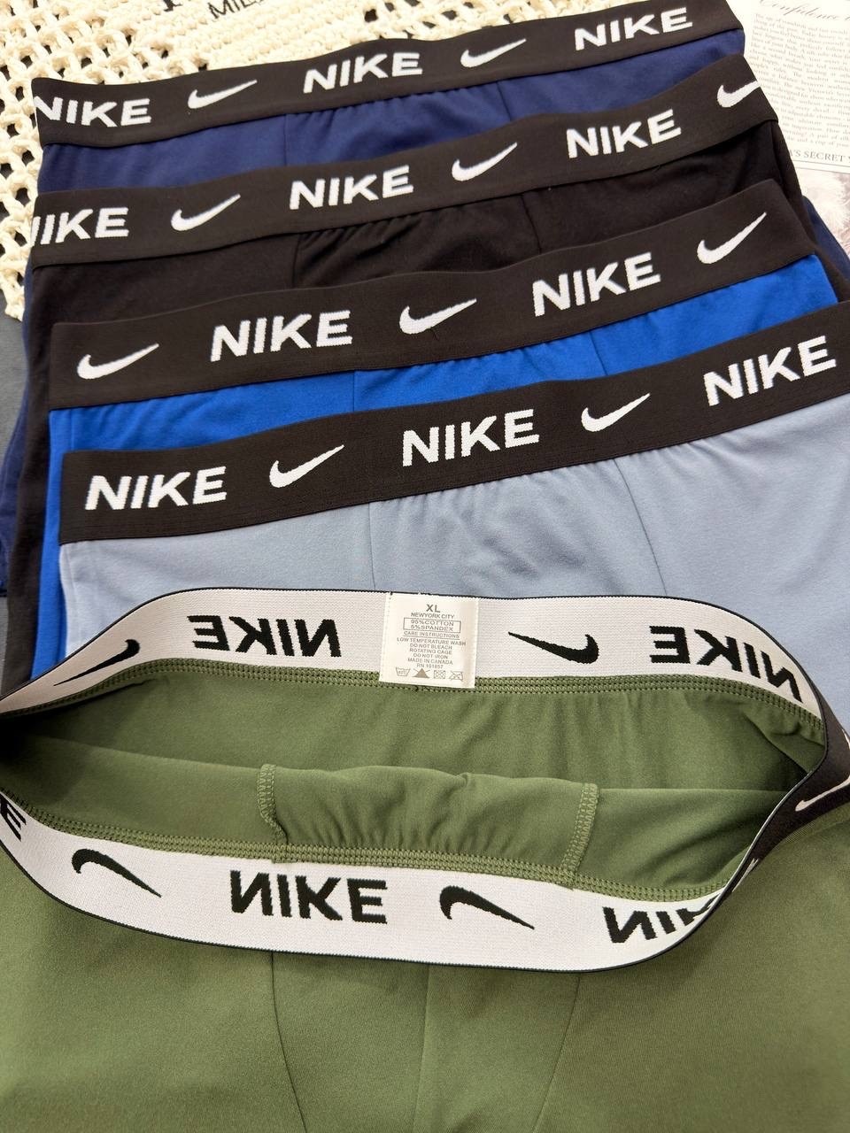 мужские трусы nike,мужские трусы найк,комплект трусов nike,трусы nike,боксеры nike