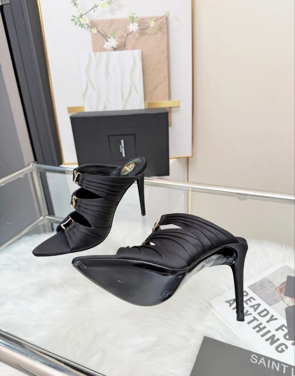 босоножки yves saint laurent,saint laurent туфли,босоножки saint laurent,женские босоножки,женская