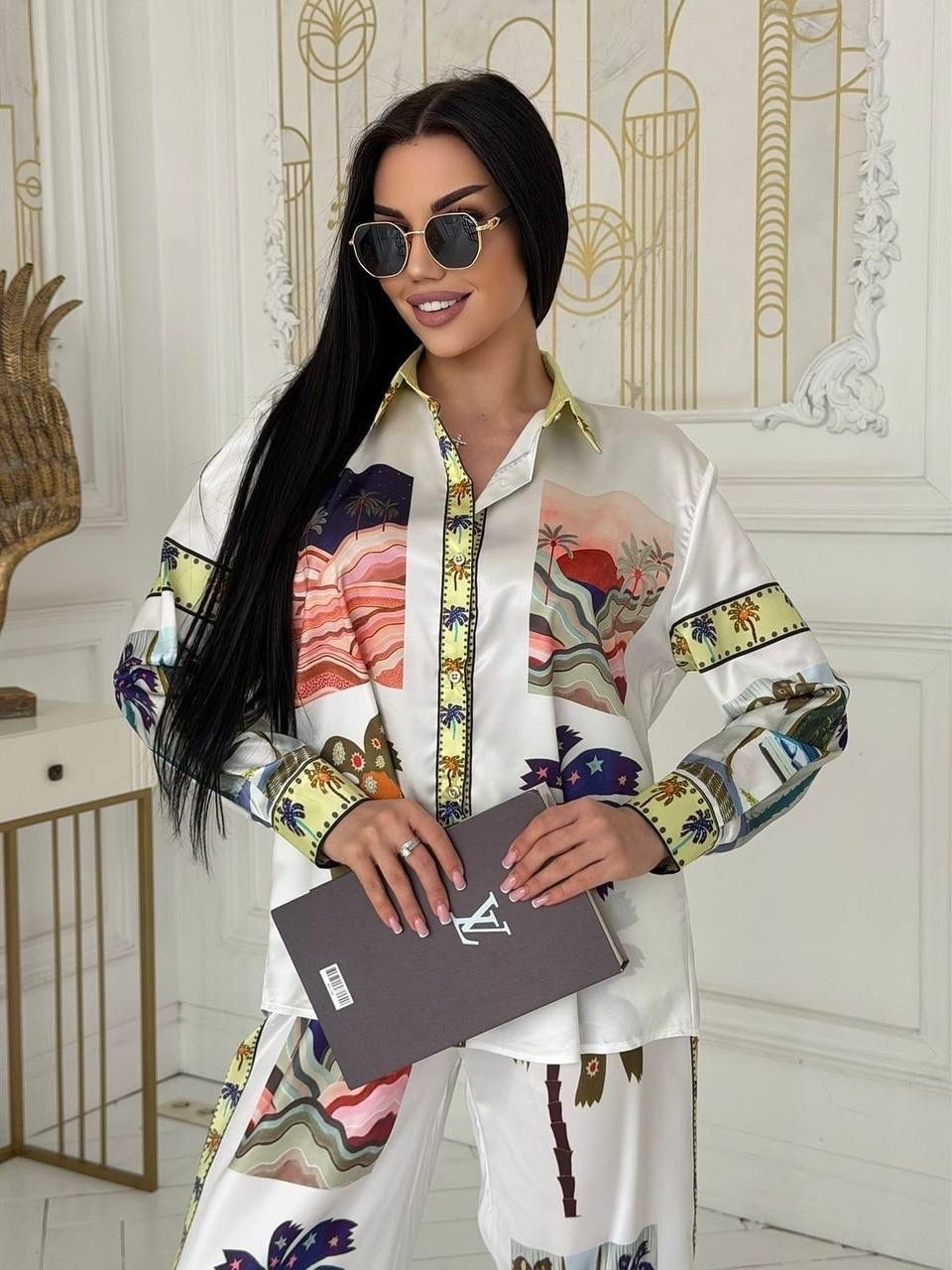 модные костюмы,стильные костюмы,костюм с принтом,шелковый костюм,костюмы женские