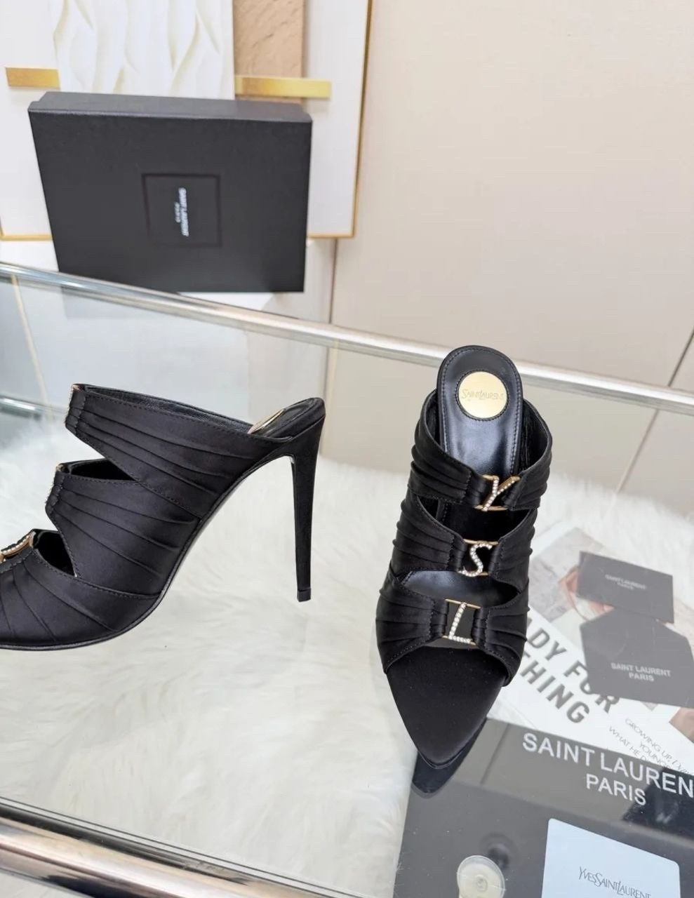 босоножки yves saint laurent,saint laurent туфли,босоножки saint laurent,женские босоножки,женская