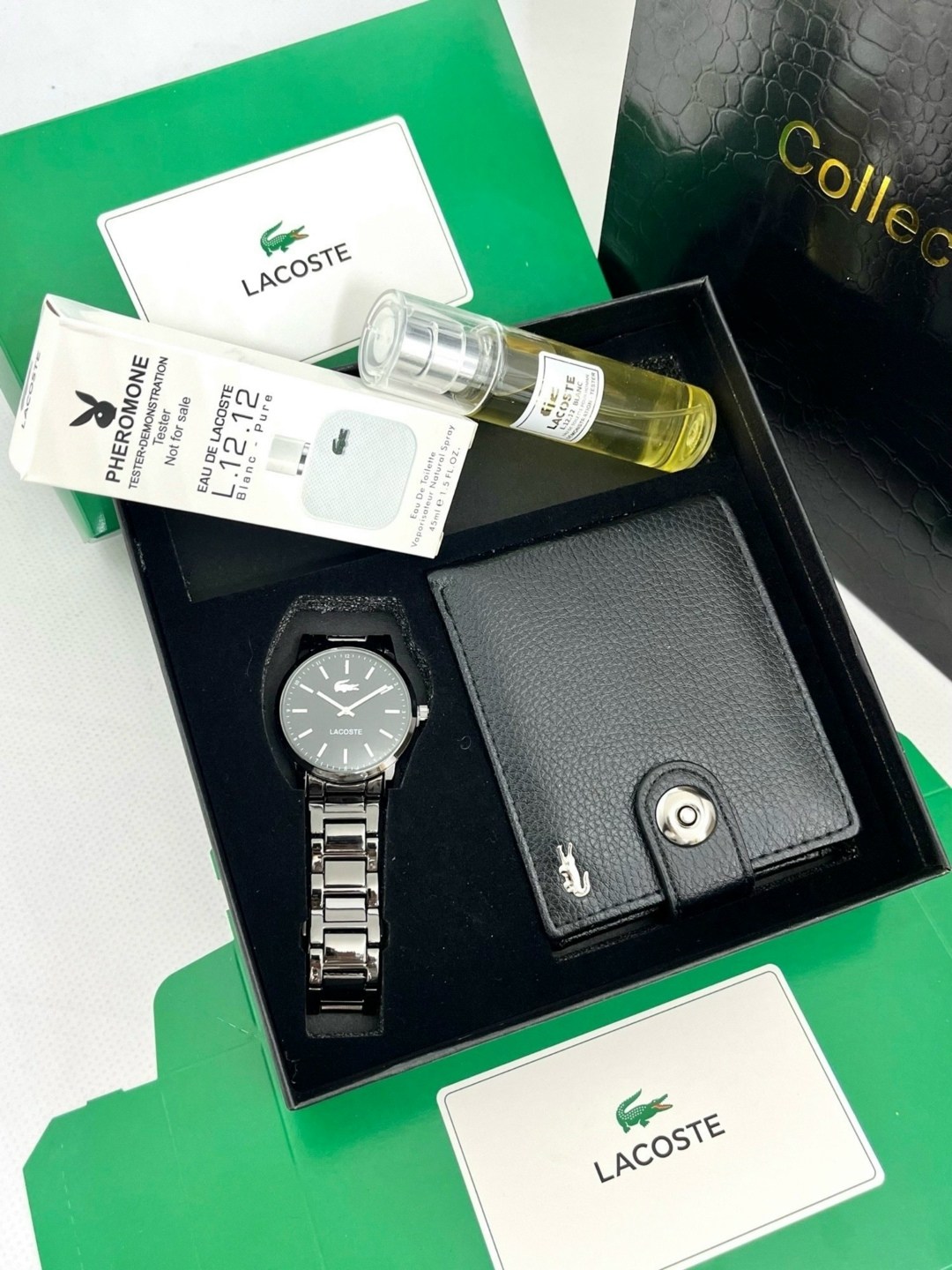 подарочный набор lacoste,мужские наборы,подарочный набор мужской,lacoste портмоне,подарочный набор для мужчин