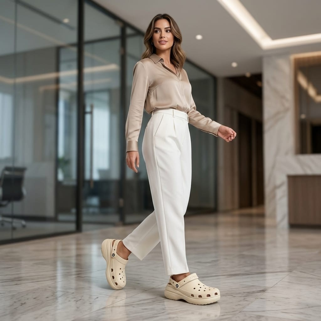 сабо crocs,crocs classic,crocs classic clog,,женские кроксы на платформе crocs classic bae clog white