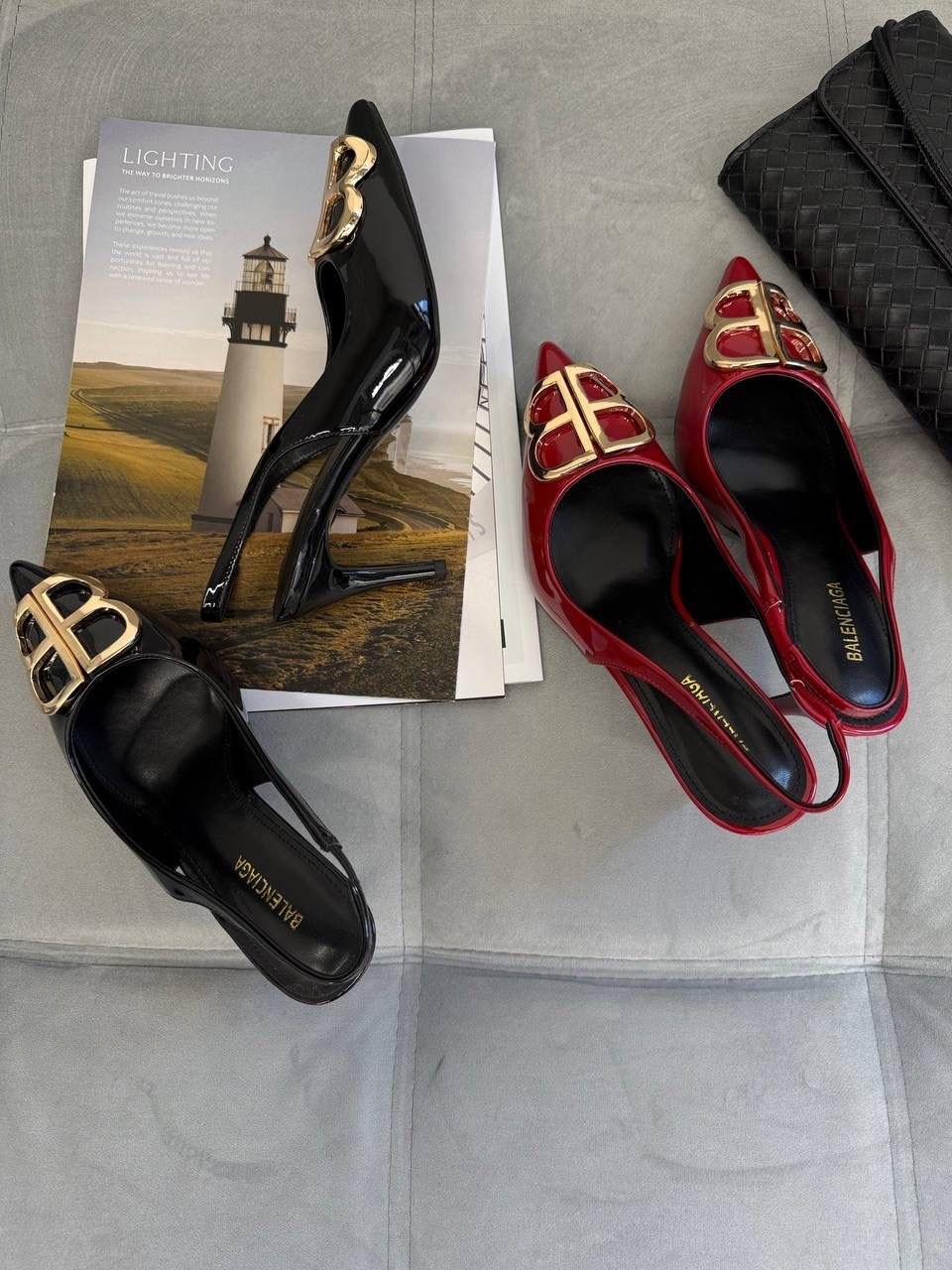 ,туфли balenciaga,босоножки balenciaga,босоножки баленсиага,женские кожаные туфли balenciaga черные лакированные каблук 9 см