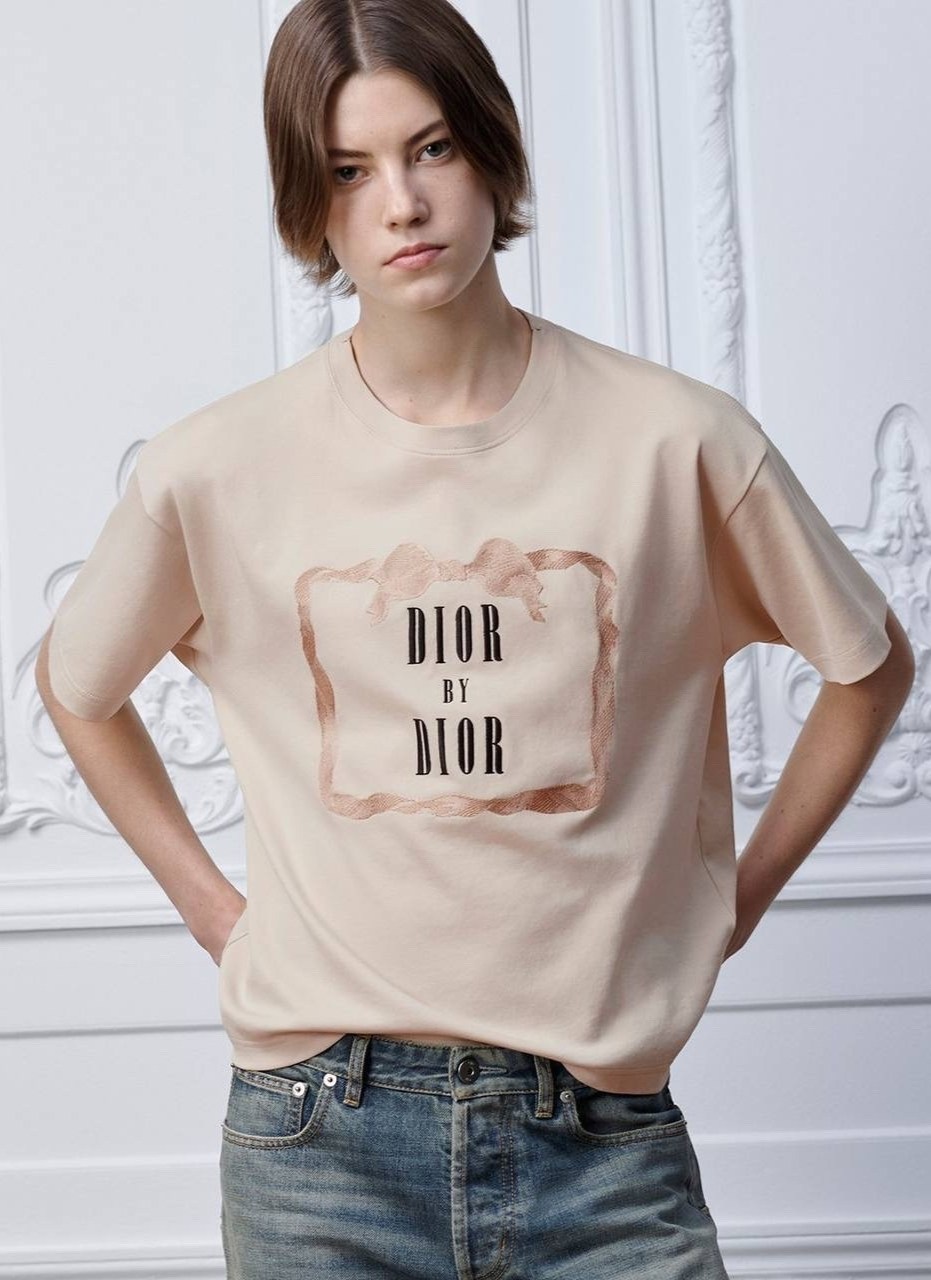 футболка dior,укороченная футболка,футболка свободного кроя,футболка для женщин