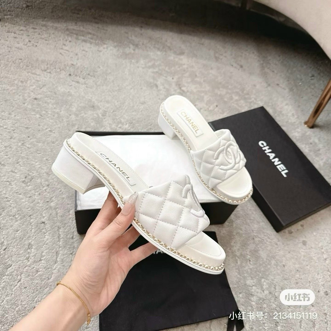тапочки шанель оригинал новая коллекция,,тапочки chanel женские,шлепанцы chanel,тапочки для женщин в стиле chanel