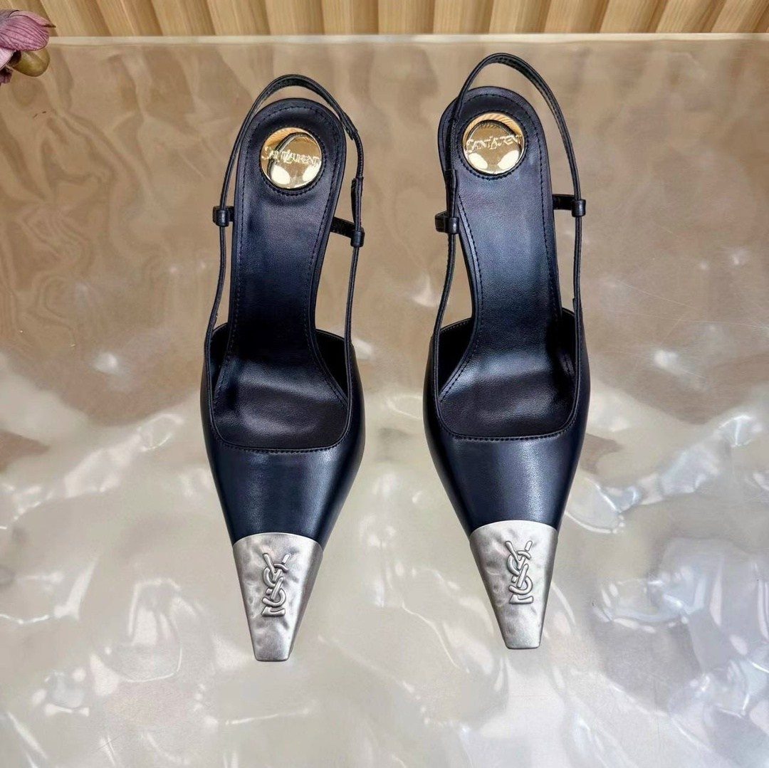 ,женские босоножки,модные женские туфли,туфли saint laurent,женские туфли на высоком каблуке с острым носком