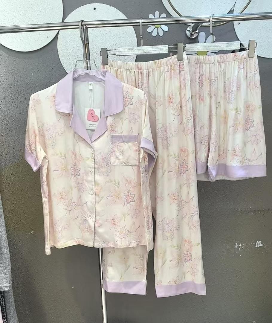 женский пижамный комплект,женские пижамы,комплект пижамы,пижама для женщин,женская пижама из искусственного шелка