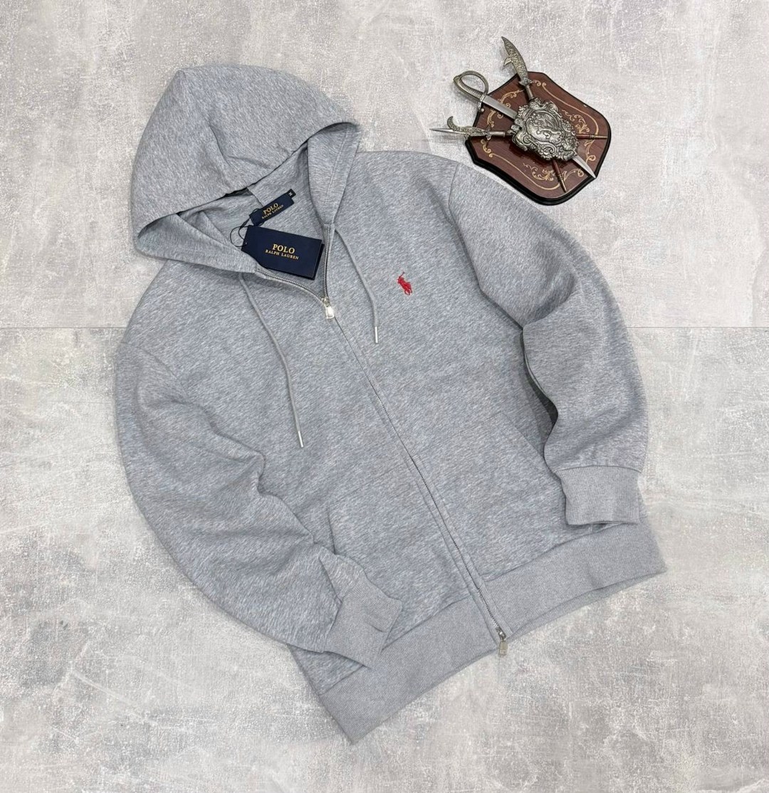 zip hoodie ralph lauren серое,зип худи polo ralph lauren,zip hoodie ralph lauren grey,polo ralph lauren зип худи серая,зипхуди polo ralf lauren мужская толстовка на флисе теплая